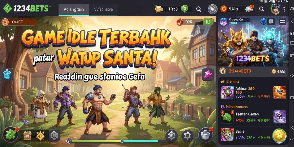 Tangkapan layar gameplay 1234BETS menunjukkan aksi santai dan menyenangkan.
