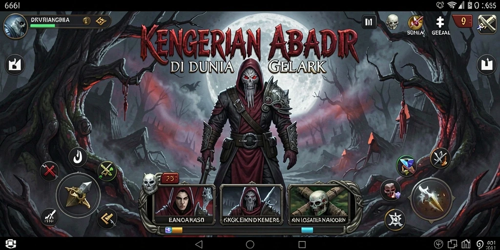 Gameplay menegangkan di dunia menyeramkan 666I.