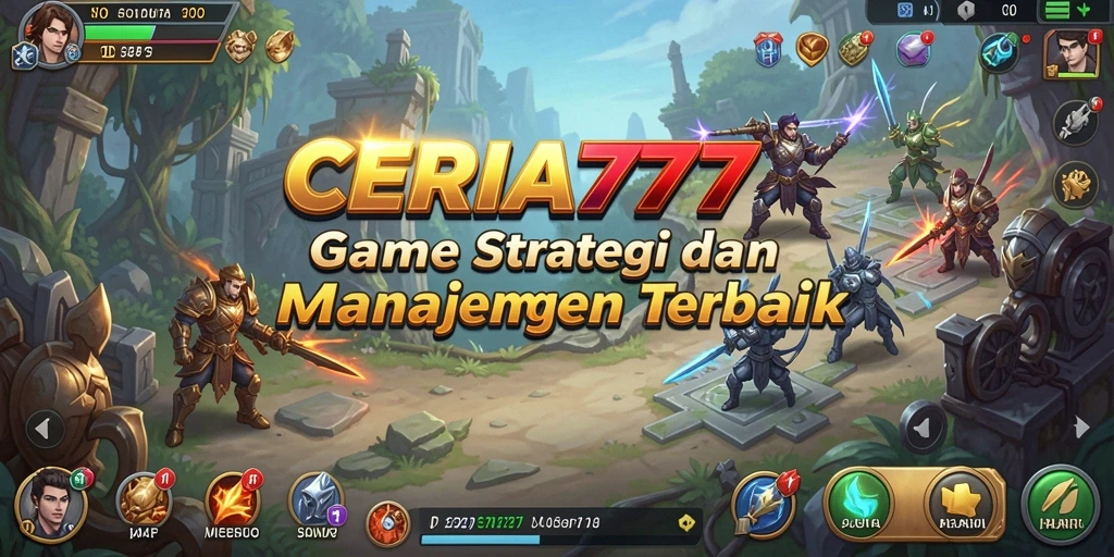 Tampilan gameplay menarik dari CERIA777 dengan strategi yang mendalam.
