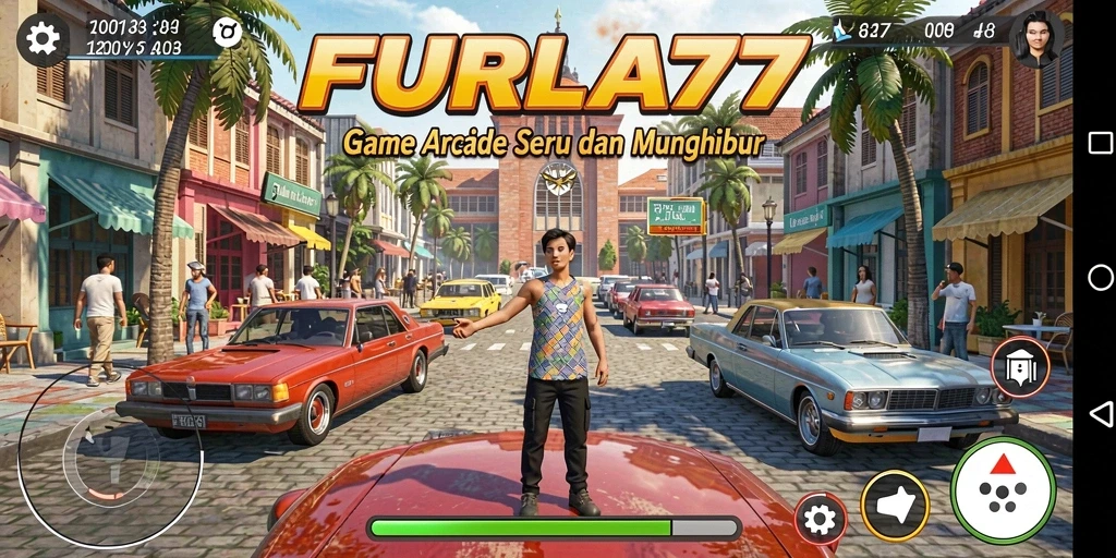 Tampilan gameplay FURLA77 yang seru dan dinamis.