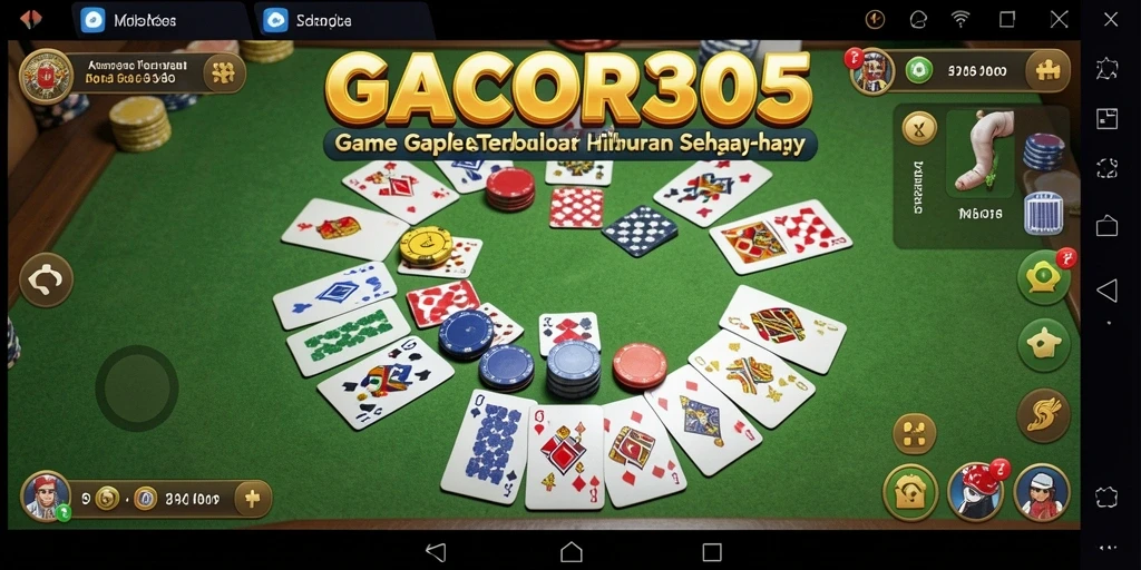 Tampilan gameplay seru dan interaktif dalam GACOR305.