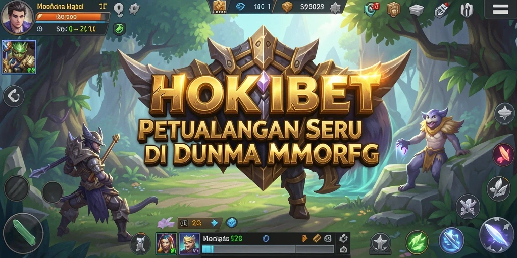 Tampilan gameplay HOKIBET yang memukau dalam dunia MMORPG.