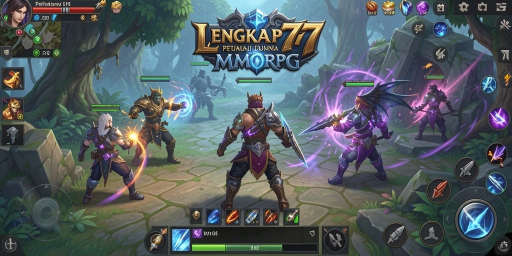 Tampilan gameplay LENGKAP777 yang menakjubkan dan penuh aksi.