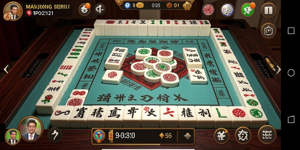 Tampilan menakjubkan dari gameplay Mahjong MPO2121 yang seru.
