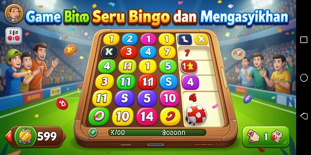 Tampilan menarik gameplay Bingo dalam RP99.