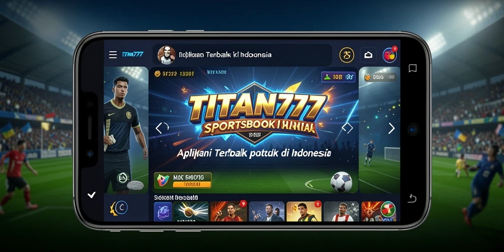 Tampilan gameplay <strong>TITAN777</strong> yang menarik saat memasang taruhan olahraga.