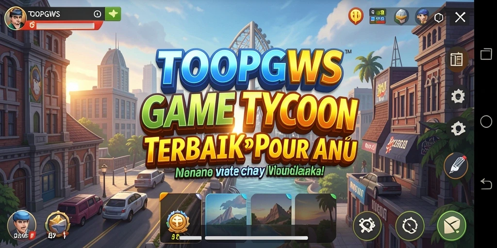 Screenshot menampilkan gameplay mendalam dari TOOPGWS sebagai Tycoon.