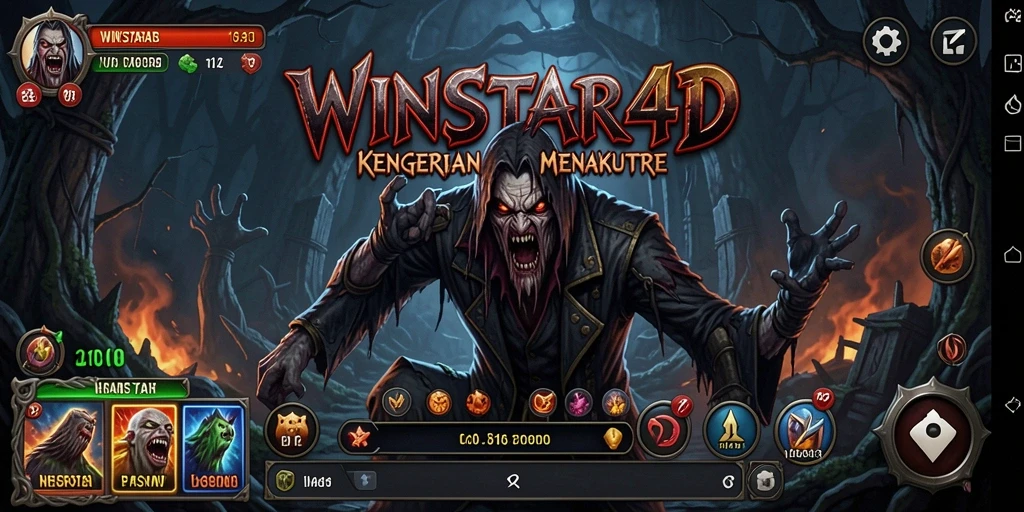 Gameplay WINSTAR4D yang menegangkan dan mencekam.